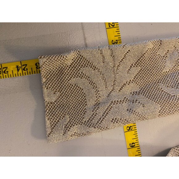 En Francais By Huey Waltzer Formal Maxi Dress w/ Jacket Gold Glitter Size 18 - Picture 16 of 16